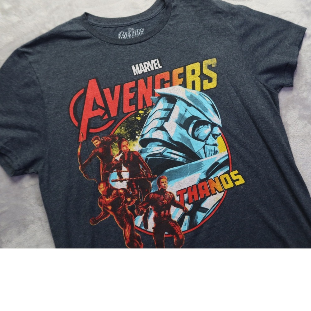 Marvel Avengers Thanos T Shirt Men's Size L End Game - Picture 2 of 7